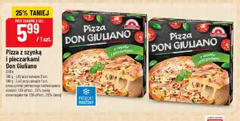 Polomarket Pizza Don Giuliano z szynką i pieczarkami oferta