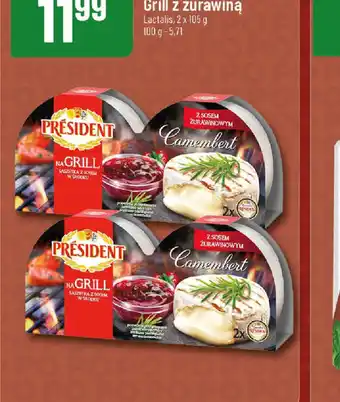 Polomarket Ser President Camembert na Grill z żurawiną oferta