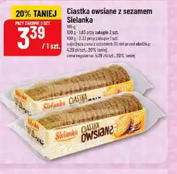 Polomarket Ciastka owsiane z sezamem Sielanka oferta