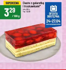 Polomarket Ciasto z galaretką i truskawkami oferta