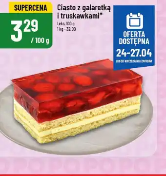 Polomarket Ciasto z galaretką i truskawkami oferta