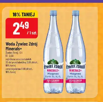 Polomarket Woda Zywiec Zdrój Minerals+ oferta