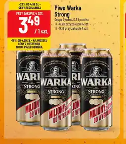 Polomarket Piwo Warka Strong oferta