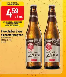 Polomarket Piwo Amber Zywe oferta