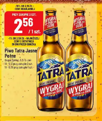 Polomarket Piwo Tatra Jasne Pełne oferta