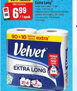 Polomarket Ręcznik papierowy Velvet Extra Long oferta