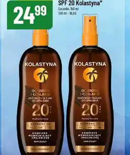 Polomarket Olejek do opalania SPF 20 Kolastyna oferta