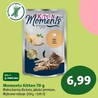 Maxi Zoo Moments Kitten Mokra karma dla kota oferta