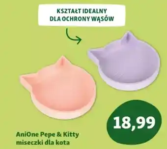 Maxi Zoo AniOne Pepe & Kitty miseczki dla kota oferta