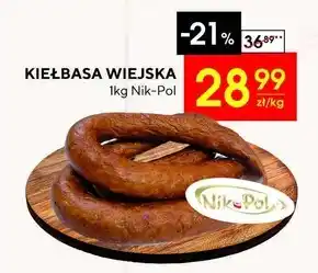 Społem Kiełbasa wiejska NIKPOL oferta