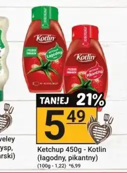 Hitpol Kotlin Ketchup łagodny 450 g oferta