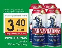Społem Harnaś Piwo jasne pełne 500 ml oferta