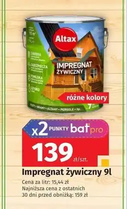 Bat Impregnat żywiczny Altax oferta