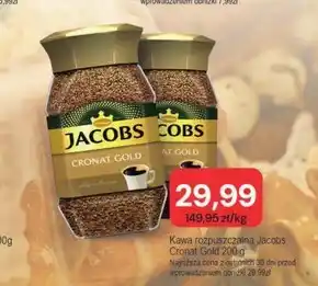 Społem Jacobs Cronat Gold Kawa rozpuszczalna 200 g oferta