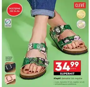 Biedronka Klapki Cleve oferta