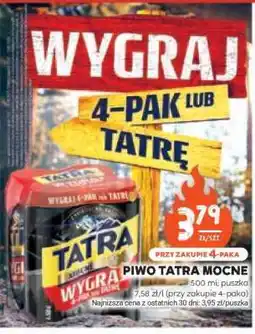 Stokrotka Market Piwo Tatra Mocne oferta