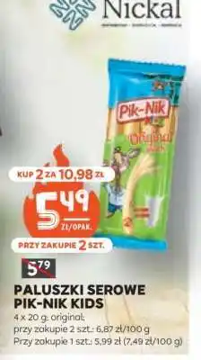 Stokrotka Market PALUSZKI SEROWE PIK-NIK KIDS oferta