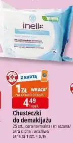 E.Leclerc Chusteczki do demakijażu cera normalna i mieszana Wiodąca Marka Inell oferta