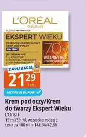 E.Leclerc Krem odżywczy do twarzy na noc L'oreal Ekspert Wieku 70+ oferta