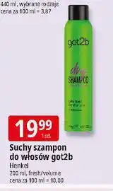 E.Leclerc Suchy szampon volume Got2B Fresh It Up oferta
