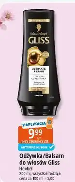 E.Leclerc Odżywka do włosów Gliss Kur Ultimate Repair oferta