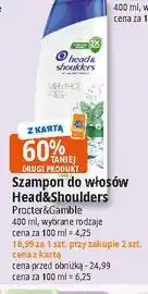 E.Leclerc Szampon do włosów cool menthol Head&Shoulders oferta