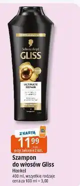 E.Leclerc Szampon do włosów Gliss Kur Ultimate Repair oferta