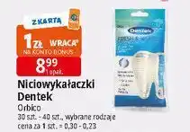 E.Leclerc Wykałaczki z nicią Dentek Comfort Clean oferta