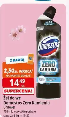 E.Leclerc Żel do wc blue Domestos Zero Kamienia oferta