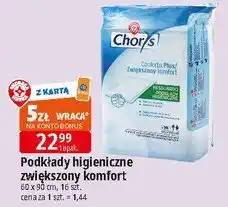 E.Leclerc Podkłady higieniczne 60 x 90 cm Wiodąca Marka Chorys oferta