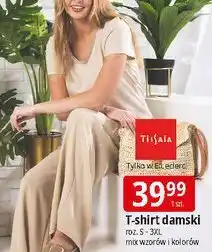 E.Leclerc T-shirt damski s-3xl Tissaia oferta