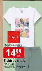 E.Leclerc T-shirt damski s-2xl Tissaia oferta