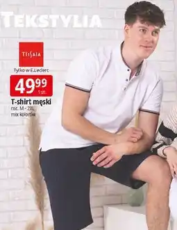 E.Leclerc T-shirt męski m-2xl Tissaia oferta