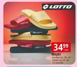 E.Leclerc Klapki męskie 41-46 Lotto oferta