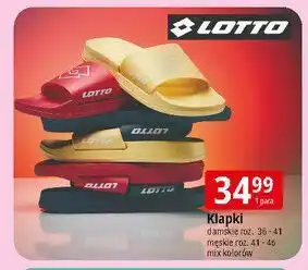 E.Leclerc Klapki męskie 41-46 Lotto oferta