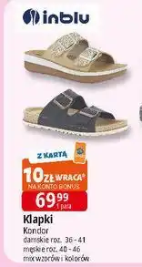 E.Leclerc Klapki męskie 40-46 Inblu oferta