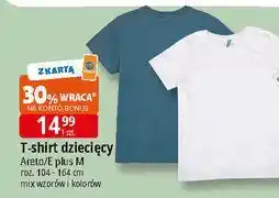 E.Leclerc T-shirt dziecięcy 104-164 cm E Plus M oferta