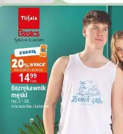 E.Leclerc Bezrękawnik męski s-3xl Tissaia Basics oferta