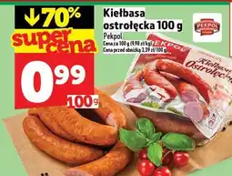 Topaz Kiełbasa ostra 100g Pekpol oferta
