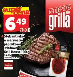 Topaz Stek antrykot w marynacie paprykowo-ziołowej Grill House 100g Sokołów oferta