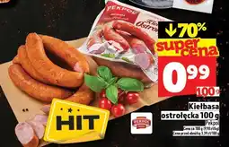 Topaz Kiełbasa ostrołęcka 100g Pekpol oferta