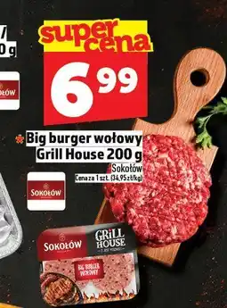 Topaz Big burger wołowy Grill House 200g Sokołów oferta