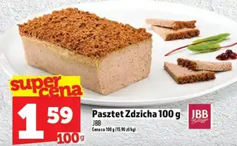 Topaz Pasztet zdzicha 100g JBB oferta