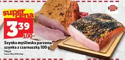 Topaz Szynka myśliwska parzona/szynka z czarnuszka 100g Pekpol oferta