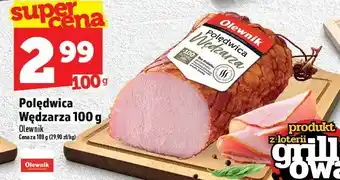 Topaz Polędwica wędzarza 100g Olewnik oferta