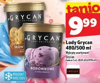 Topaz Lody Grycan 480/500 ml oferta