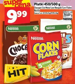 Topaz Płatki 450/500 g Chocapic/Cini Minis/Lion/Nesquik/Corn Flakes Nestle oferta