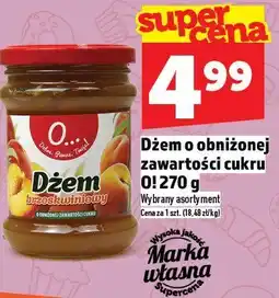 Topaz Dżem o obniżonej zawartości cukru 270 g Marka Własna oferta