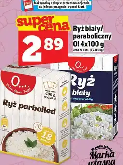 Topaz Ryż biały paraboliczny 4x100 g Marka Własna oferta