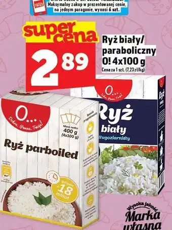 Topaz Ryż biały paraboliczny 4x100 g Marka Własna oferta
